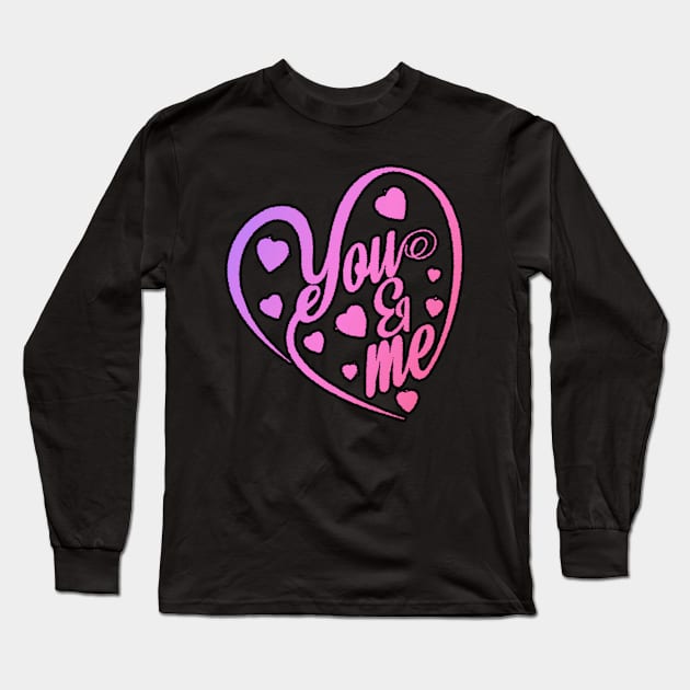 Loving Heart Long Sleeve T-Shirt by Areebanawab